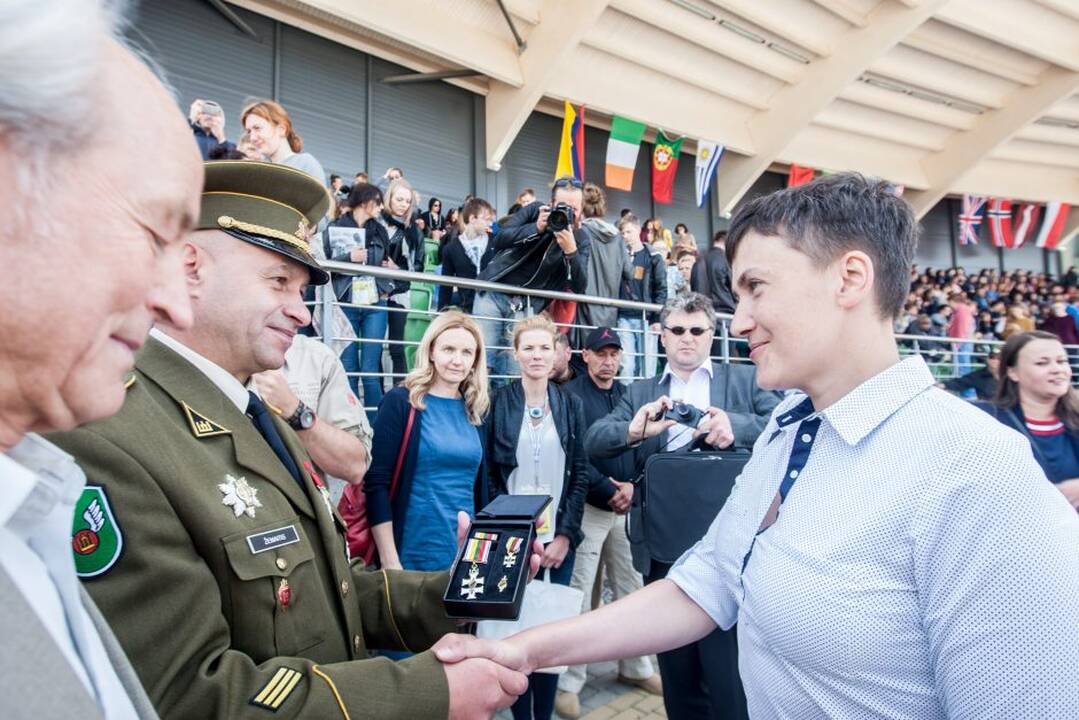Nadia Savčenko atvyko į PLJS 