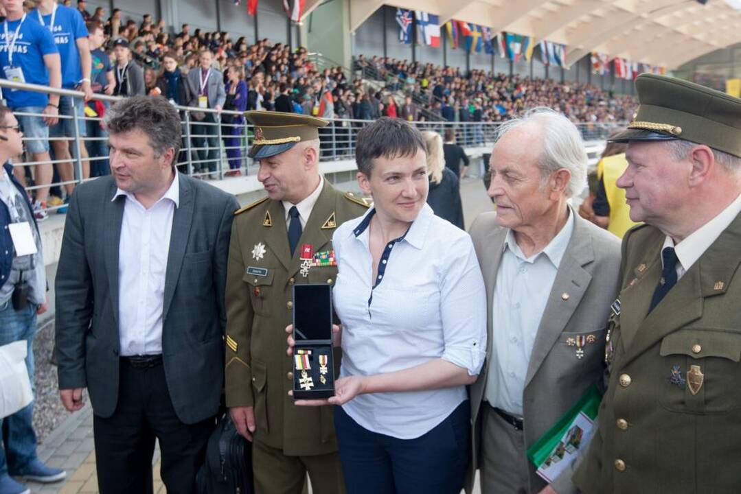 Nadia Savčenko atvyko į PLJS 