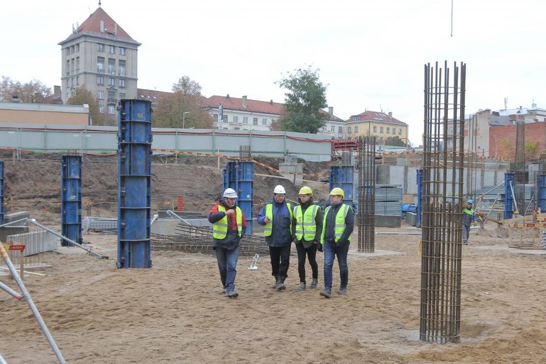 „Arkos“ statybų kapsulėje – ir „Kauno diena“