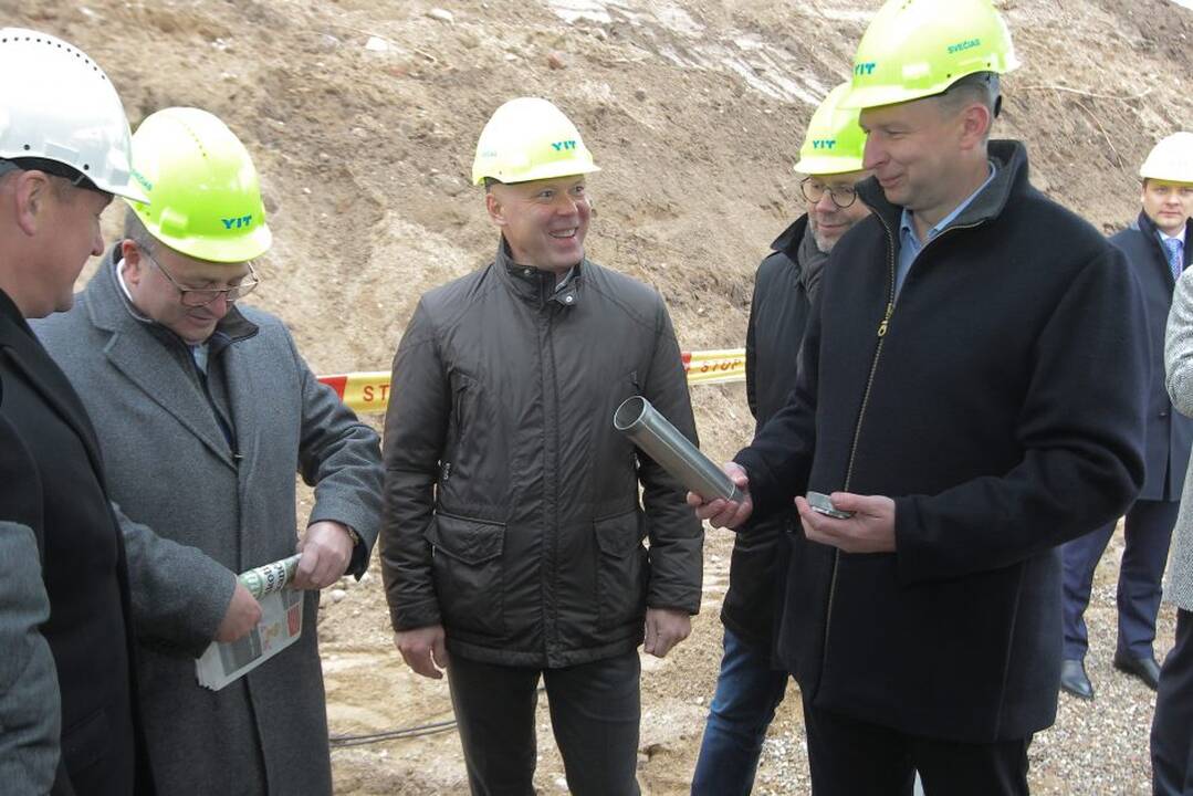 „Arkos“ statybų kapsulėje – ir „Kauno diena“