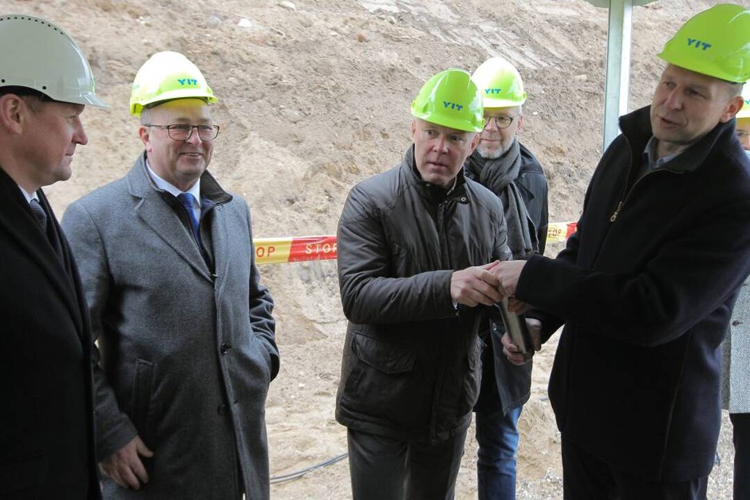 „Arkos“ statybų kapsulėje – ir „Kauno diena“