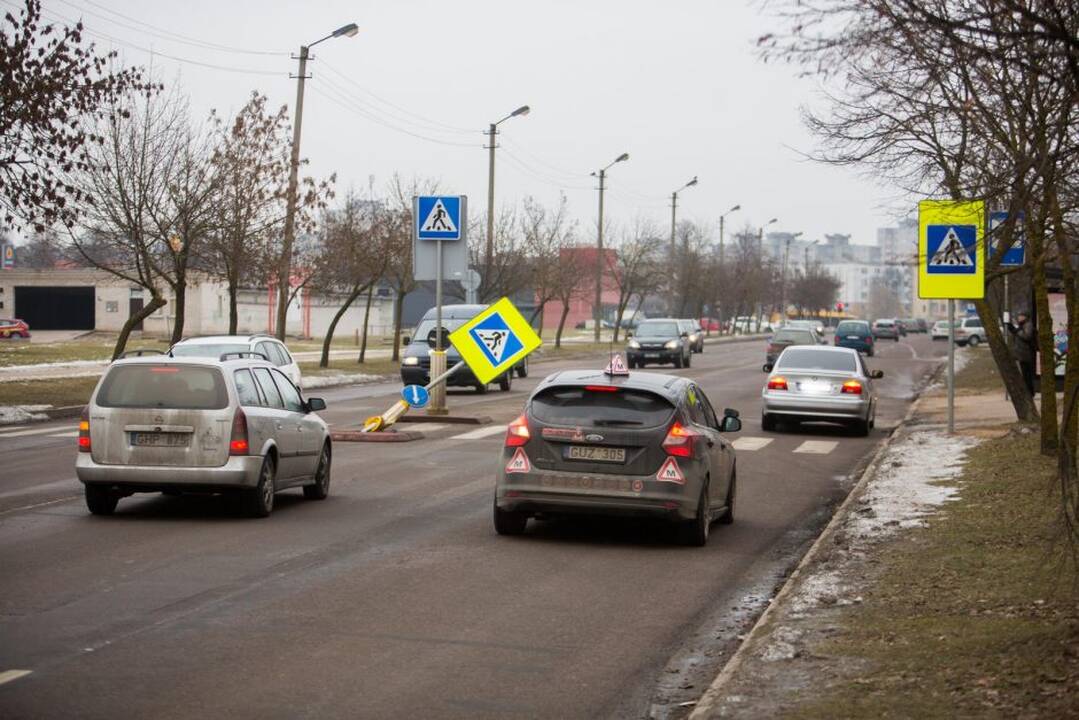 Saugumo salelė Baltijos gatvėje