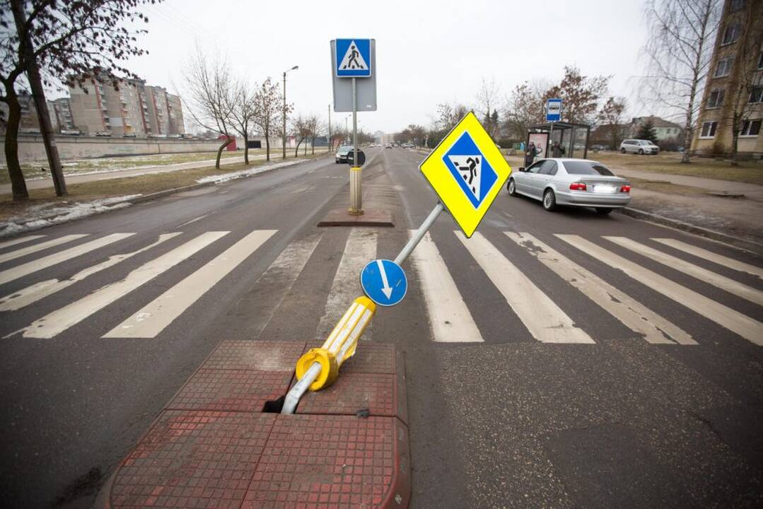 Saugumo salelė Baltijos gatvėje