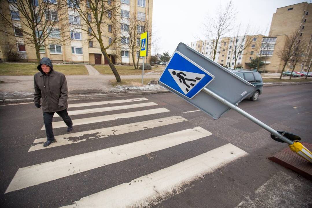 Saugumo salelė Baltijos gatvėje