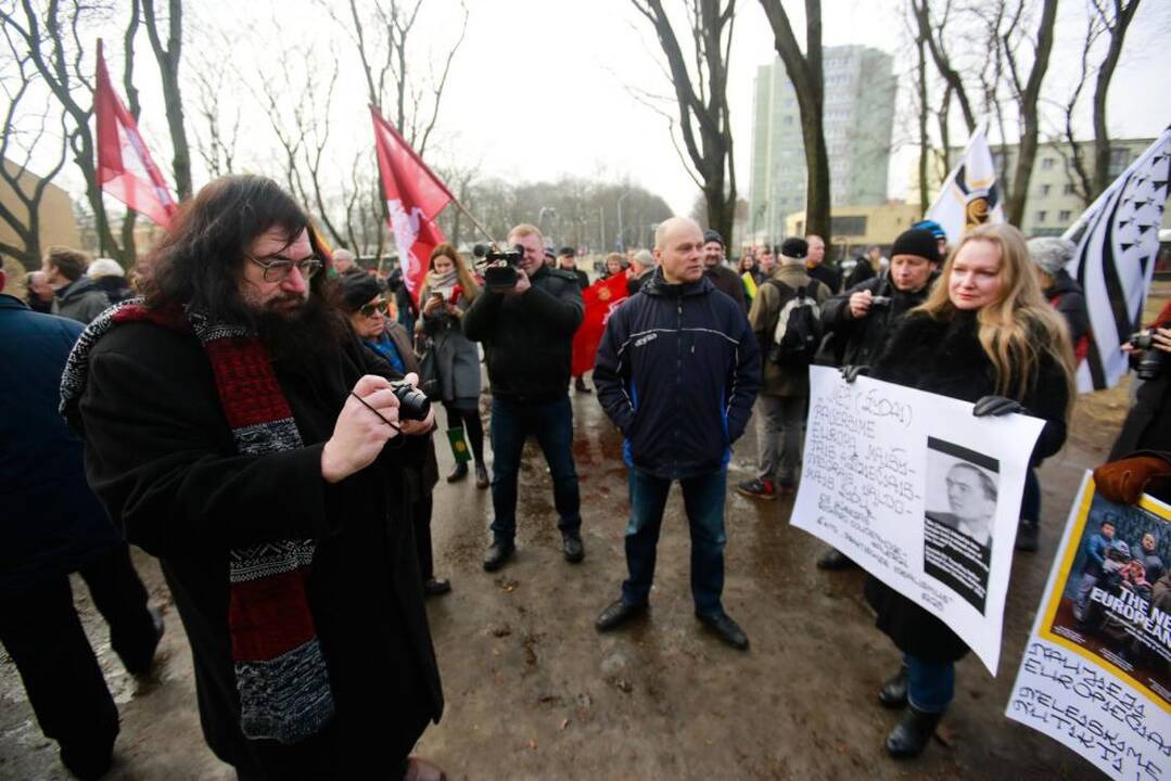 Nacionalistai surengė tradicines eitynes