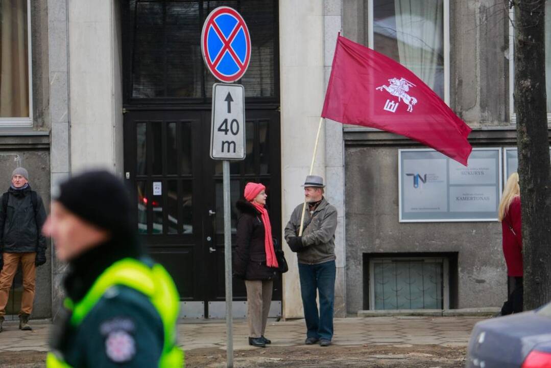 Nacionalistai surengė tradicines eitynes