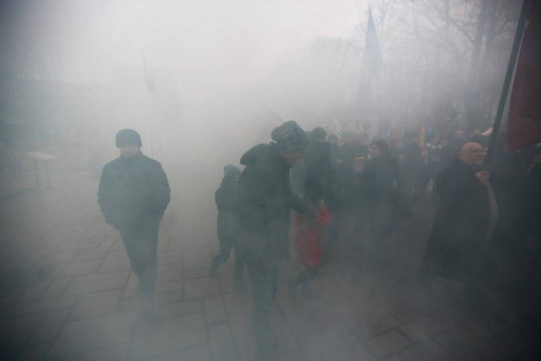 Nacionalistai surengė tradicines eitynes
