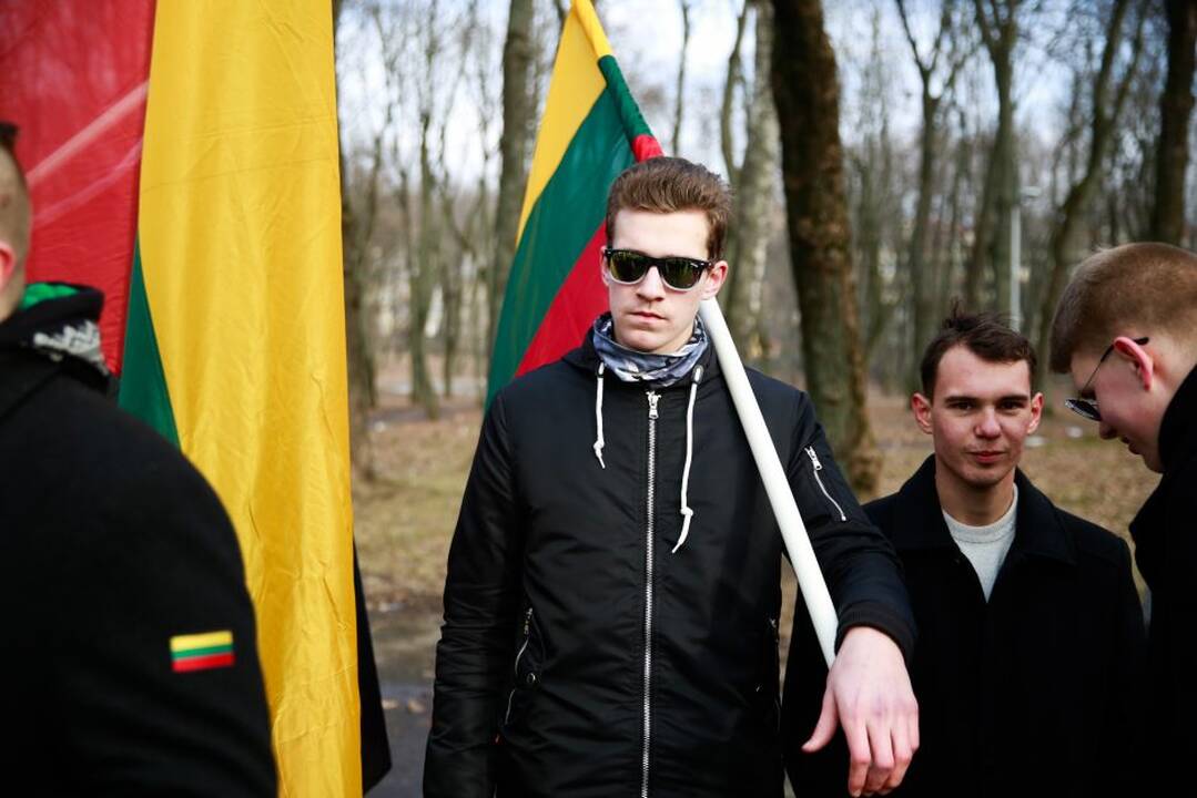 Nacionalistai surengė tradicines eitynes