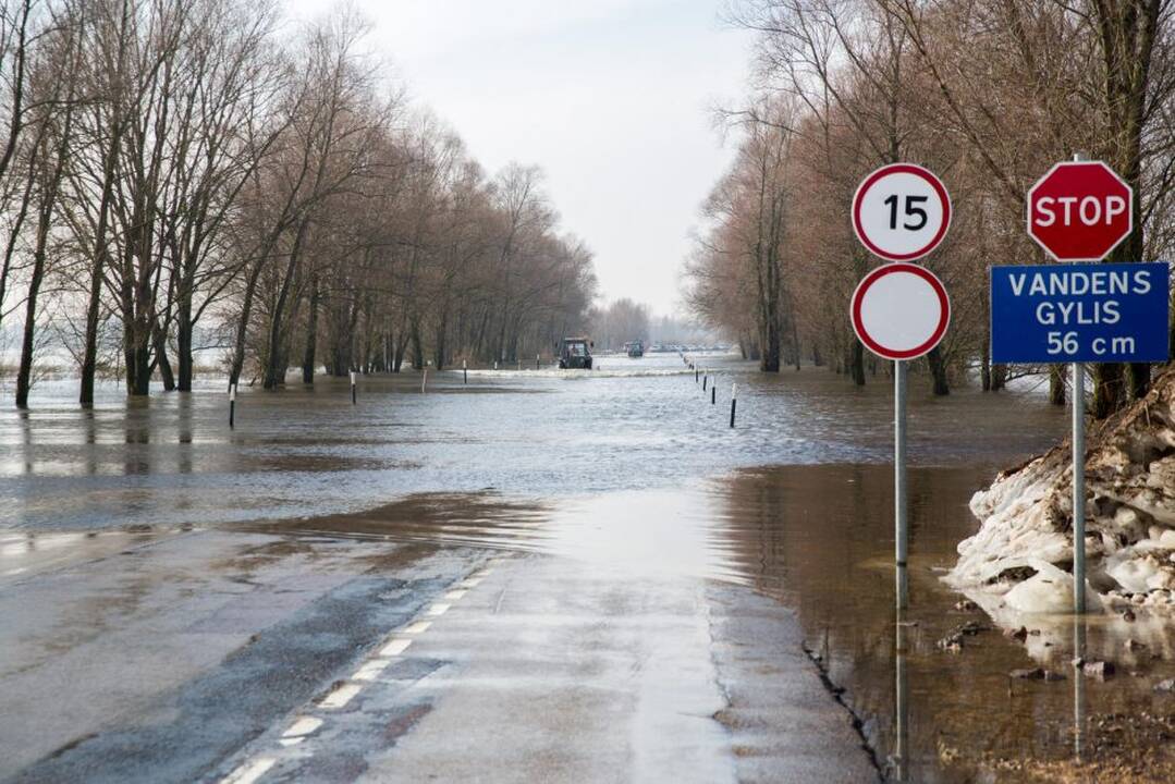 Potvynis pamaryje