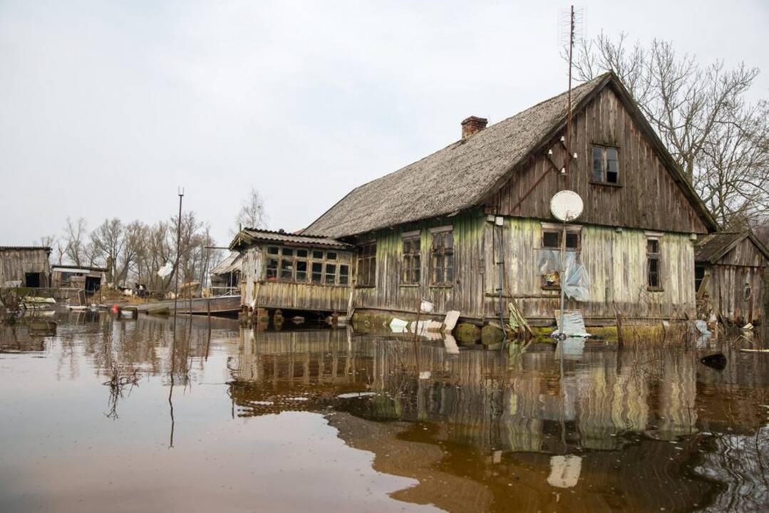Potvynis pamaryje