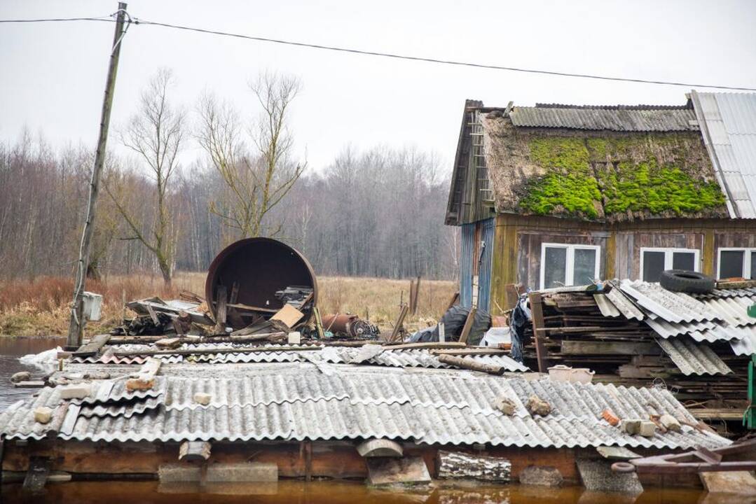 Potvynis pamaryje
