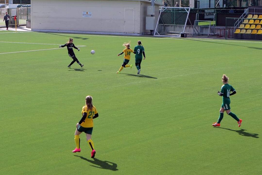 Moterų A lyga: „Kauno Žalgiris“ – Šiaulių SG-FA 12:0