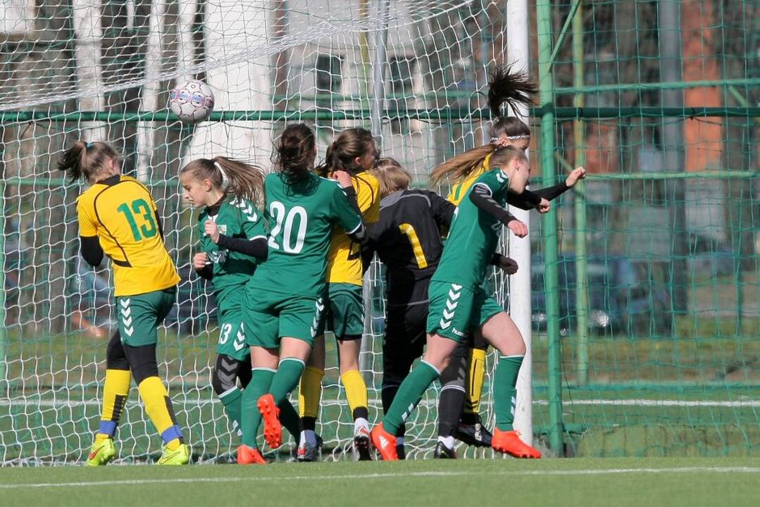 Moterų A lyga: „Kauno Žalgiris“ – Šiaulių SG-FA 12:0