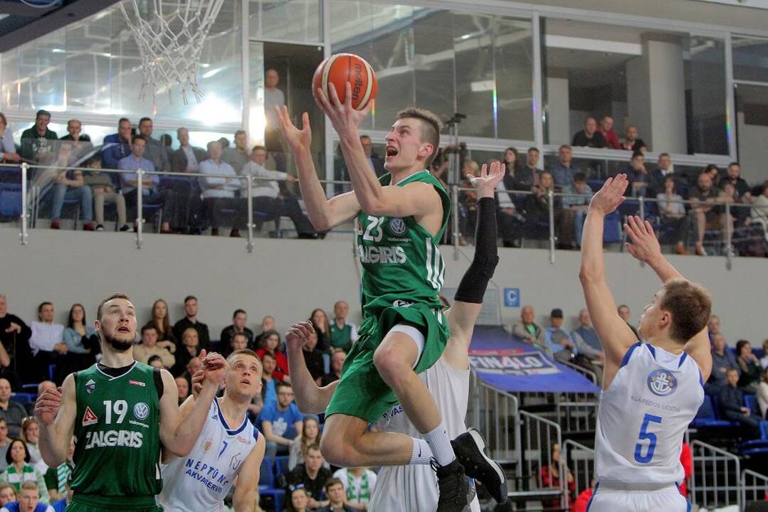 NKL finalas: „Neptūnas-Akv.“ – „Žalgiris-2“ 68:57