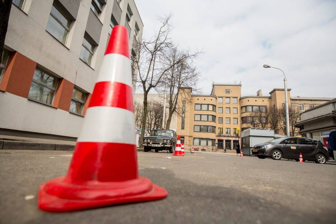 Parkavimo ribojimas I. Kanto gatvėje