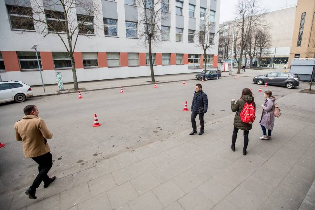 Parkavimo ribojimas I. Kanto gatvėje
