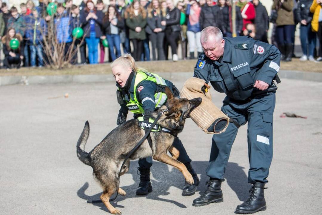 Kauno policijos organizuota atvirų durų diena