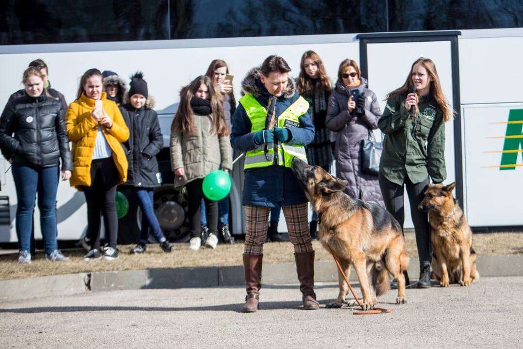 Kauno policijos organizuota atvirų durų diena