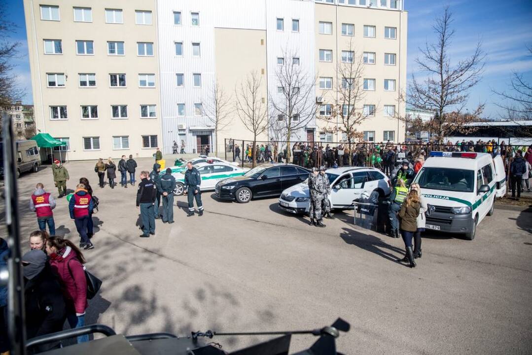 Kauno policijos organizuota atvirų durų diena