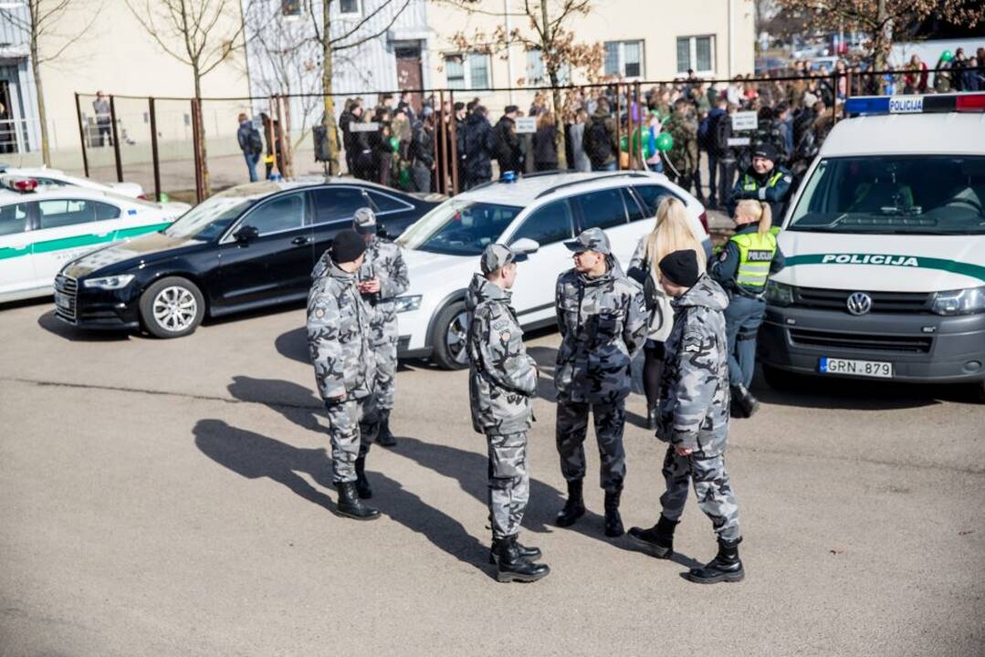 Kauno policijos organizuota atvirų durų diena
