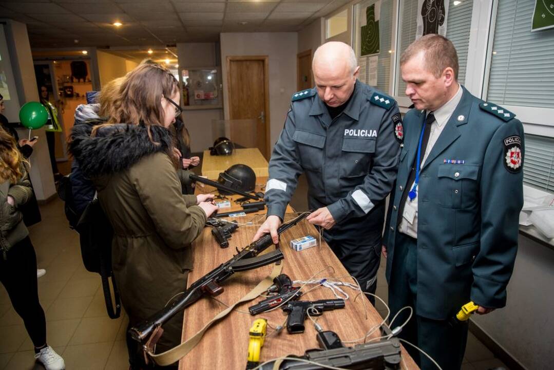 Kauno policijos organizuota atvirų durų diena