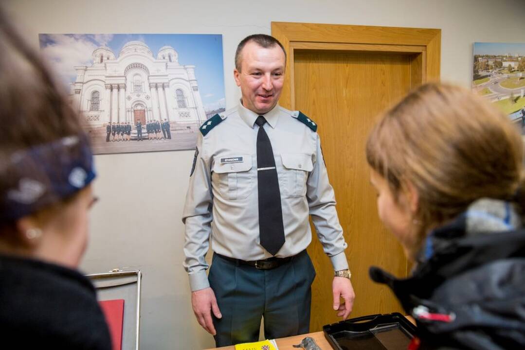 Kauno policijos organizuota atvirų durų diena