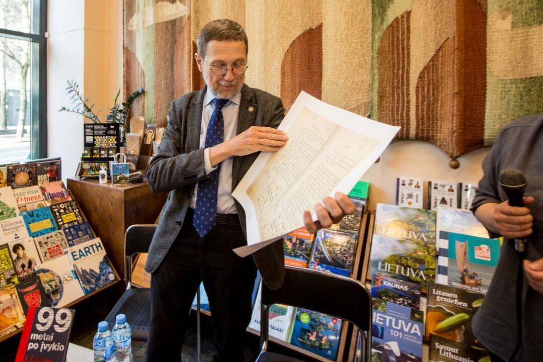 Liudo Mažylio knygos pristatymas