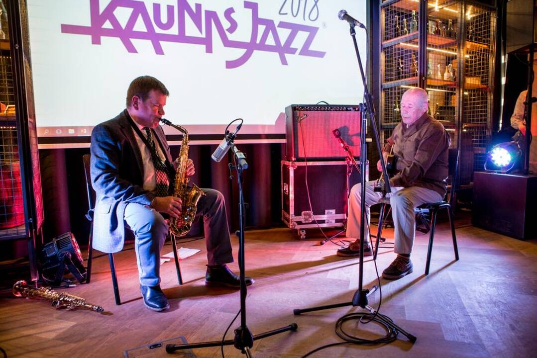„Kaunas Jazz“ koncertas „Volfo Engelmano Studijoje“