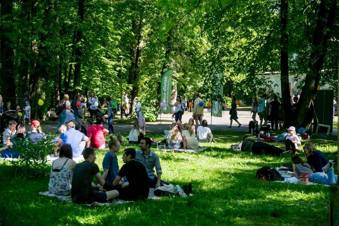 Piknikas Vytauto parke!