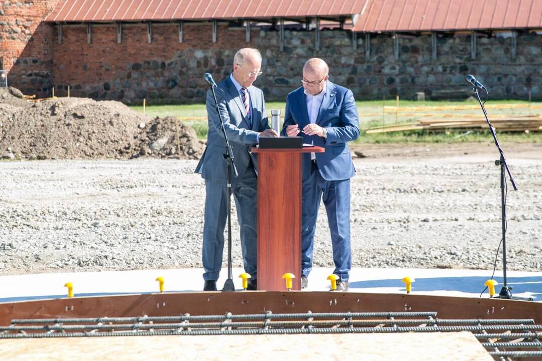 Įkasta Vyčio kapsulė