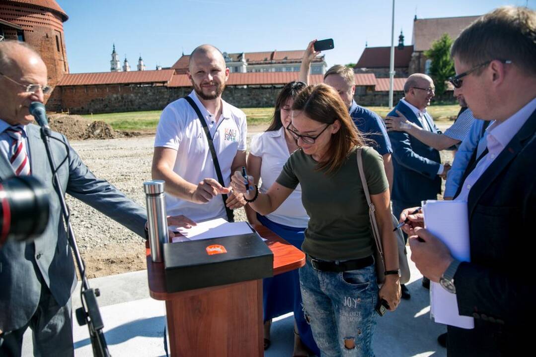 Įkasta Vyčio kapsulė