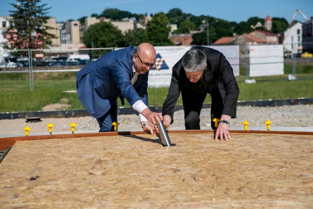 Įkasta Vyčio kapsulė