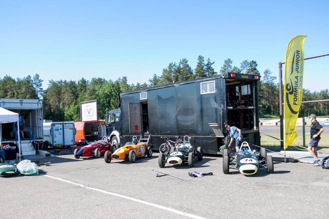 „Formula Junior“ treniruotė „Nemuno žiede“