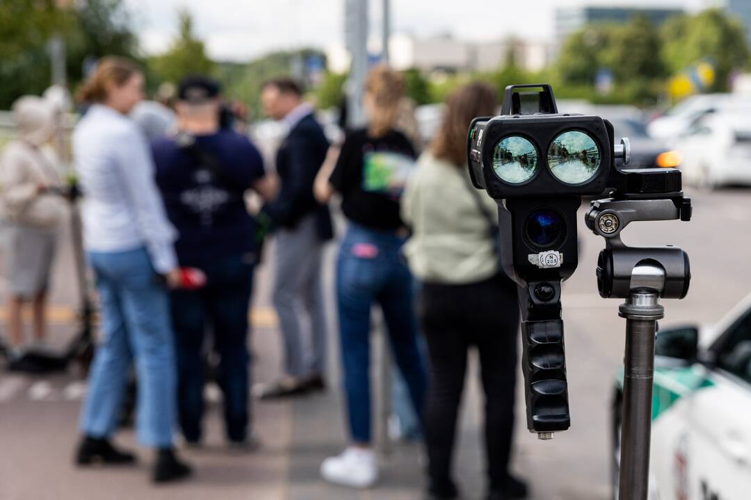 Reidas, skirtas nesaugaus važiavimo mikrojudumo priemonėmis prevencijai