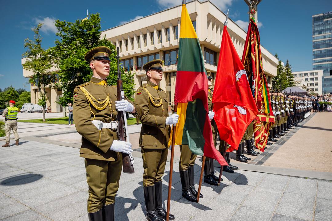 Okupacijos, genocido ir sovietmečio represijų aukų pagerbimo ceremonija