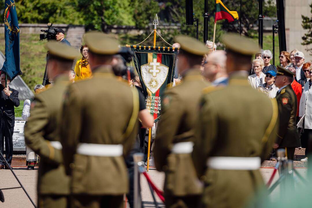 Okupacijos, genocido ir sovietmečio represijų aukų pagerbimo ceremonija