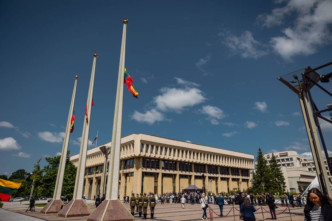 Okupacijos, genocido ir sovietmečio represijų aukų pagerbimo ceremonija