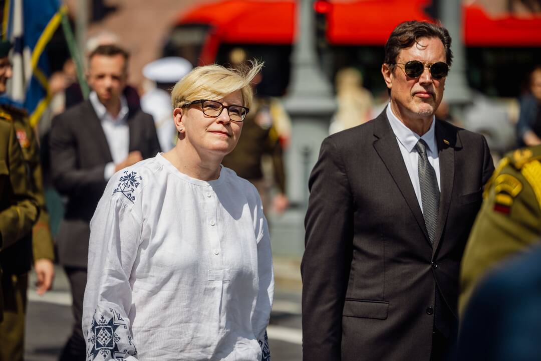 Okupacijos, genocido ir sovietmečio represijų aukų pagerbimo ceremonija