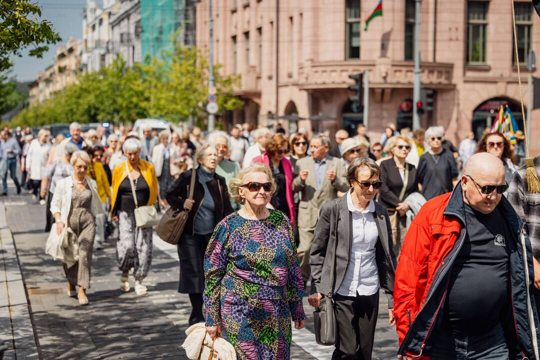 Okupacijos, genocido ir sovietmečio represijų aukų pagerbimo ceremonija
