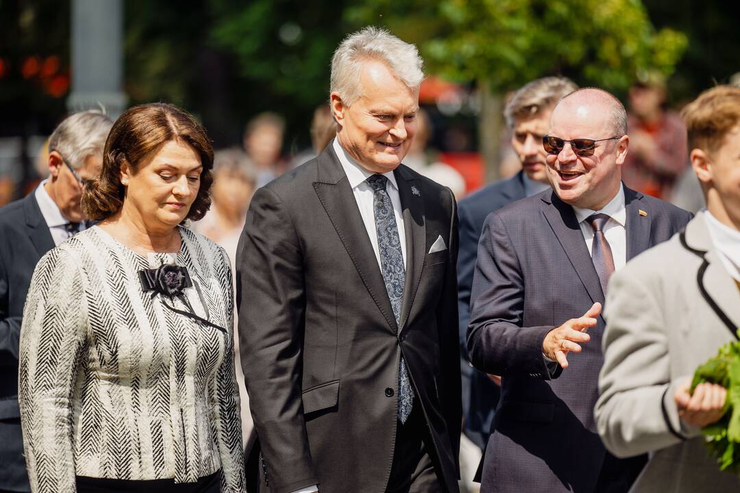 Okupacijos, genocido ir sovietmečio represijų aukų pagerbimo ceremonija