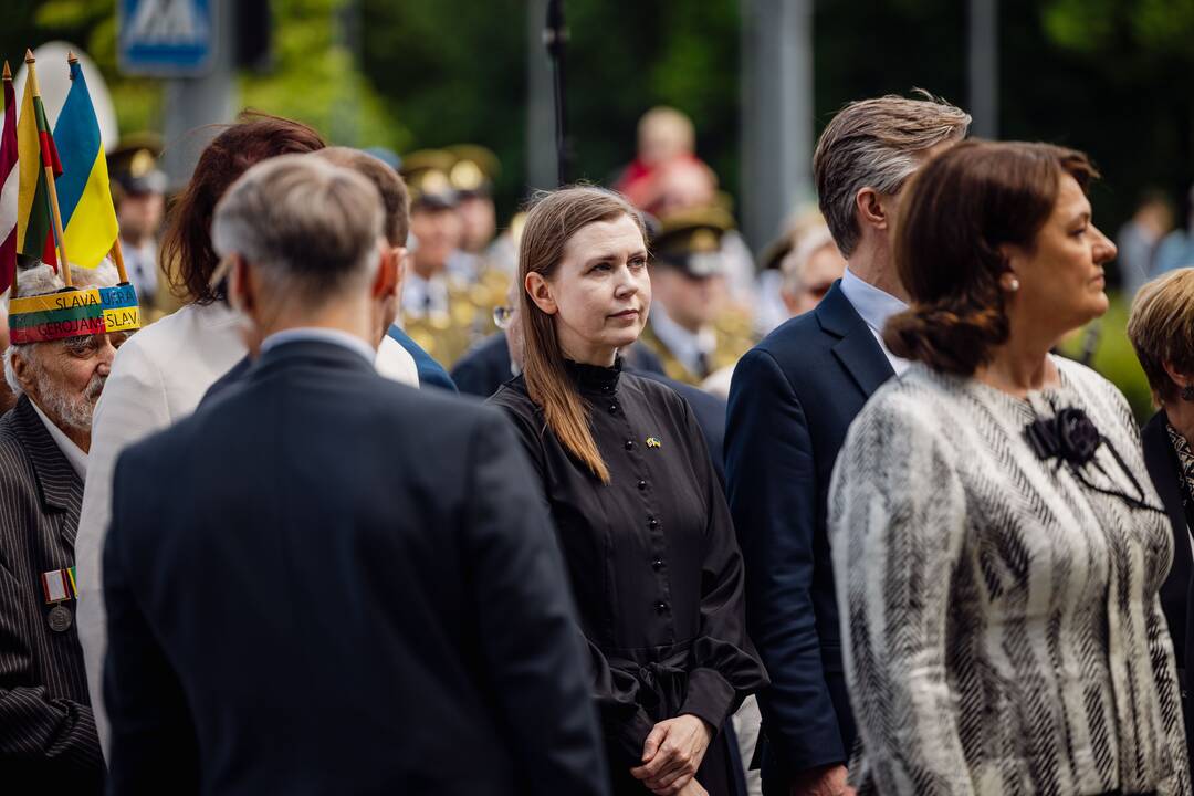 Okupacijos, genocido ir sovietmečio represijų aukų pagerbimo ceremonija