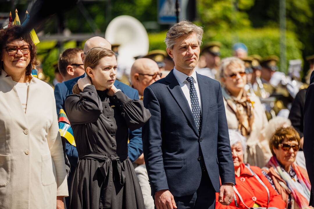 Okupacijos, genocido ir sovietmečio represijų aukų pagerbimo ceremonija