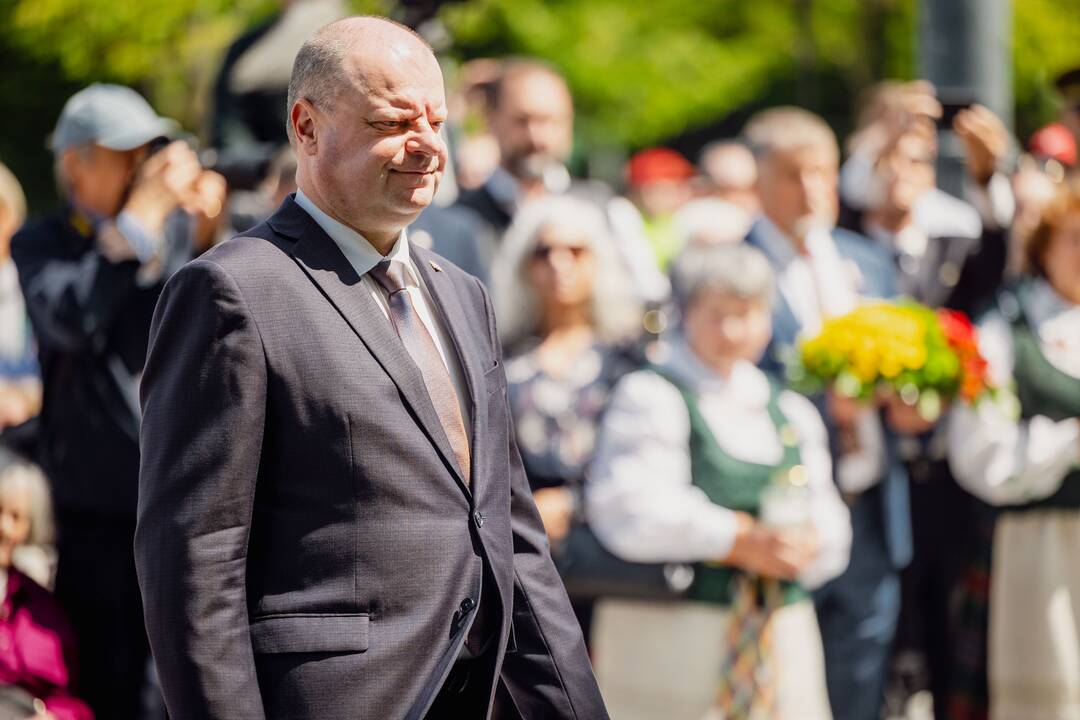 Okupacijos, genocido ir sovietmečio represijų aukų pagerbimo ceremonija