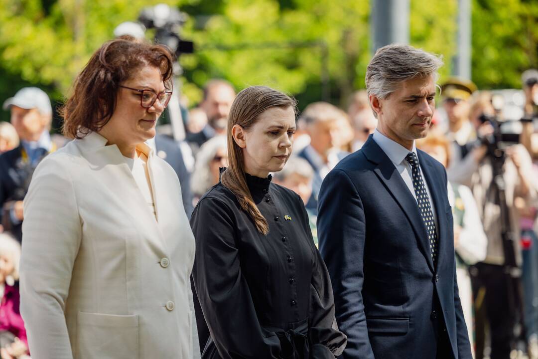 Okupacijos, genocido ir sovietmečio represijų aukų pagerbimo ceremonija