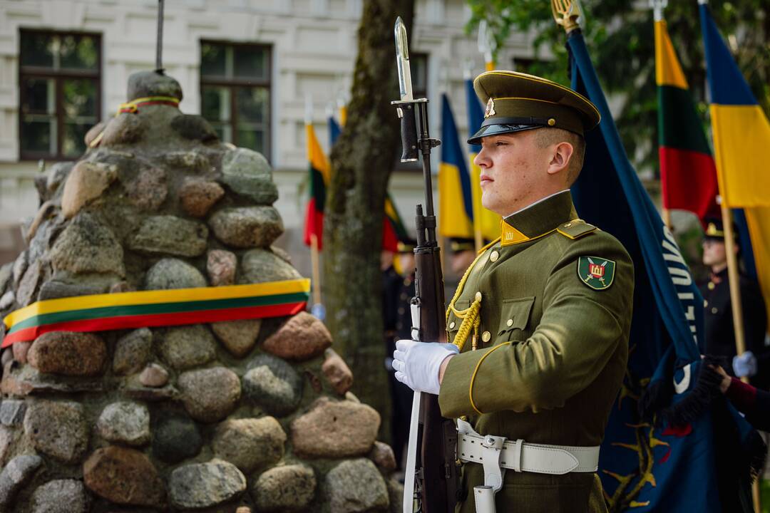 Okupacijos, genocido ir sovietmečio represijų aukų pagerbimo ceremonija
