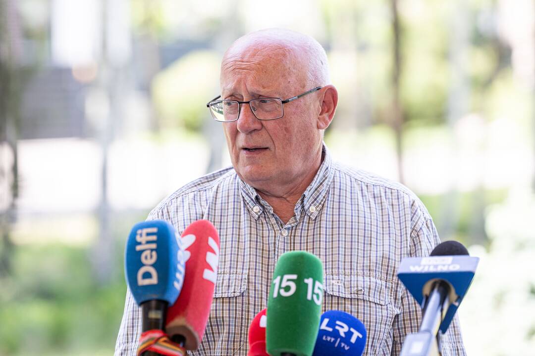  Spaudos konferencija dėl meškos Vilniuje