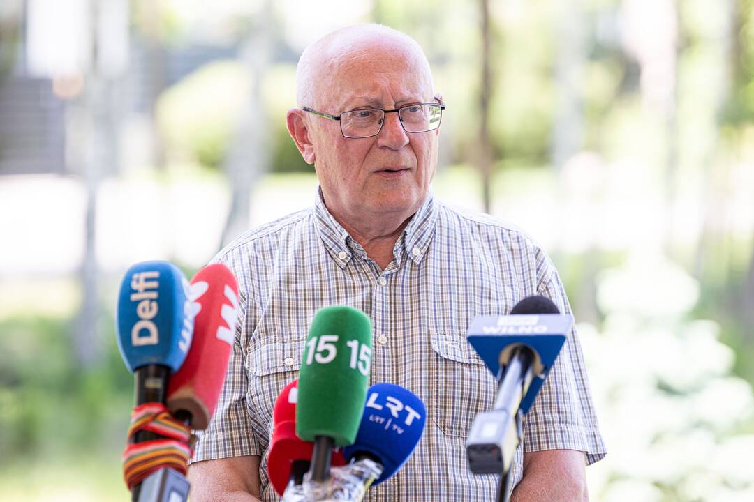  Spaudos konferencija dėl meškos Vilniuje