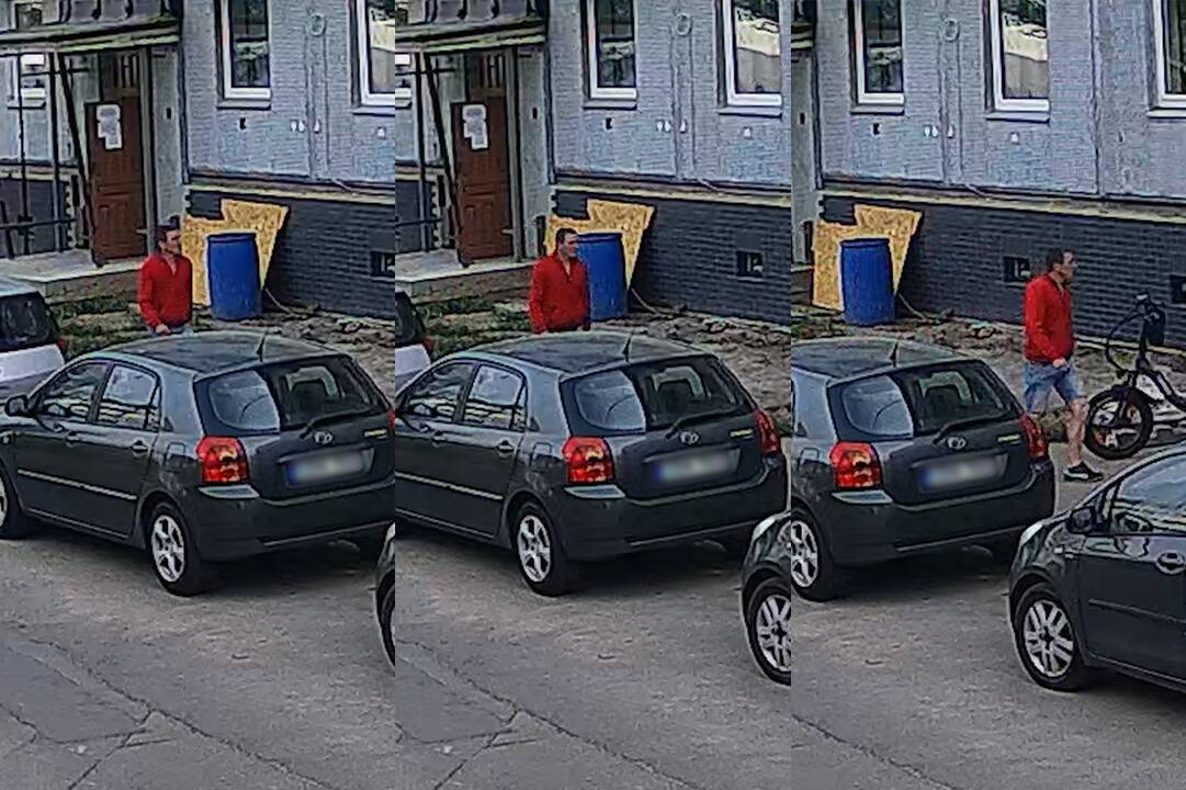 Ieškomas asmuo.