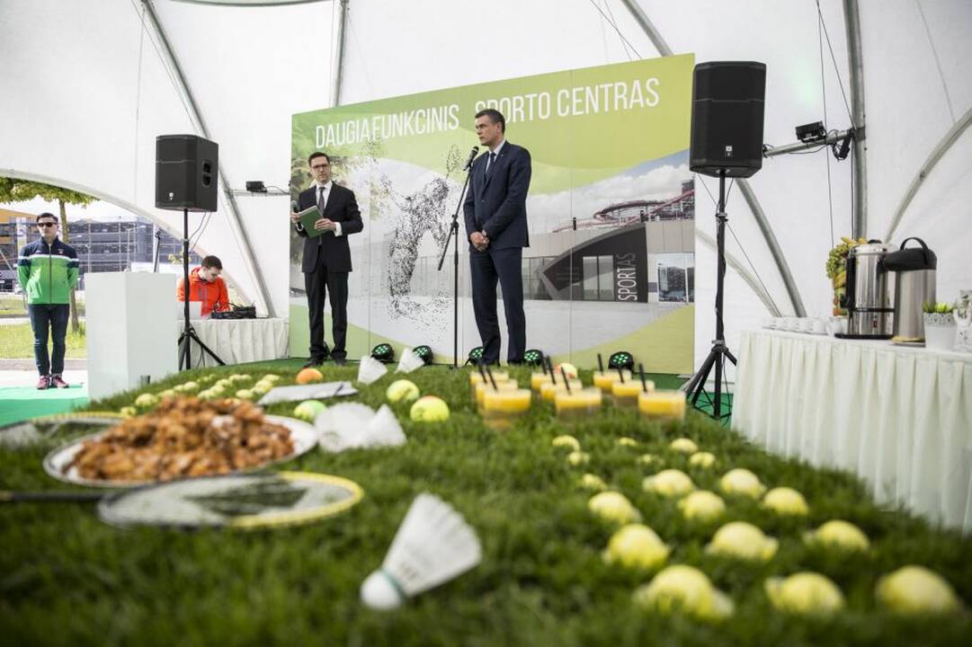 Vilniuje iškils naujas sporto centras