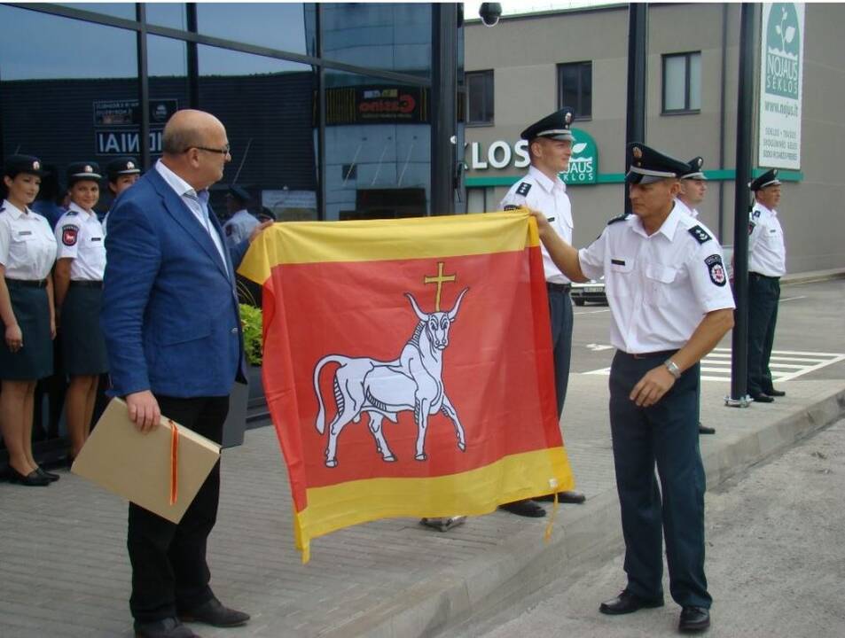 Atidarytas naujas Santakos policijos komisariato pastatas